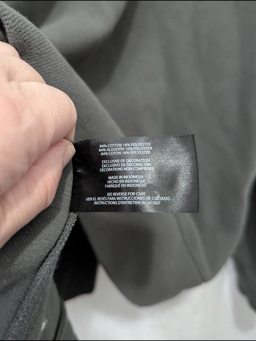 Banana Republic Men's Charcoal Gray Quarter-Zip Pullover